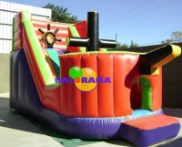 Ship Inflatable Water Slide 7x3.5x4m