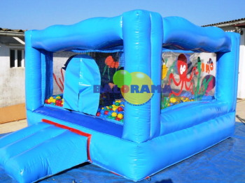 Inflatable Ball Pool Aquarium 3x3.5x2m
