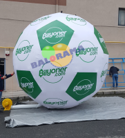 Inflatable Advertising Balloon Soccer Ball 4m