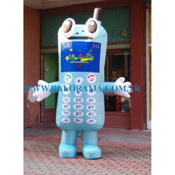 Inflatable Phone Costume 3m