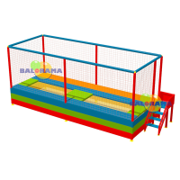 Olympic Trampoline with Dual Side Entry