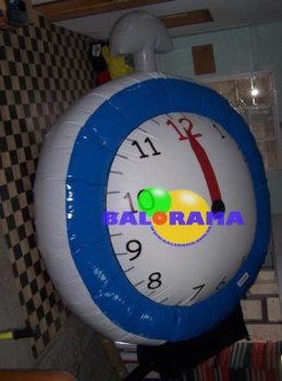 Advertising Balloons Clock