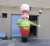 Inflatable Hand Waving Balloon Cook 3 mt